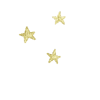 Stars Gold Sticker by moonproject