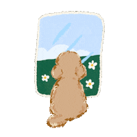 Happy Dog Sticker