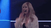 Excited Lara Fabian GIF by Star Académie TVA