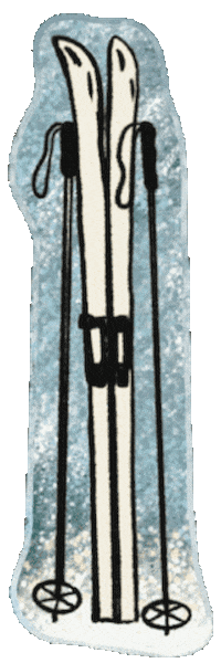 Apres Ski Sticker Sticker