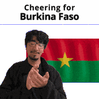 Burkina Faso Sticker