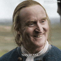 Sarcastic No Way GIF by Outlander