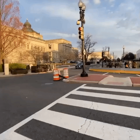 'Feeling Safer': DC Resident Surveys Security Near Capitol