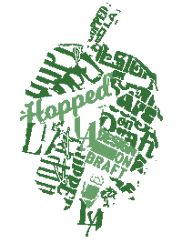 Beer Hops Sticker by Hopped LA