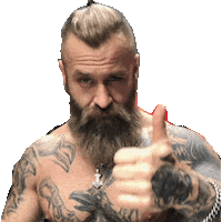 Tbs Yes Sticker by THE BEARD STRUGGLE