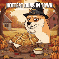 Thanksgiving Turkey GIF by Doge Pound