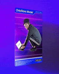 Model Squatting GIF by Biznek