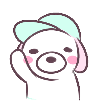 happy dog Sticker by pnkemoji