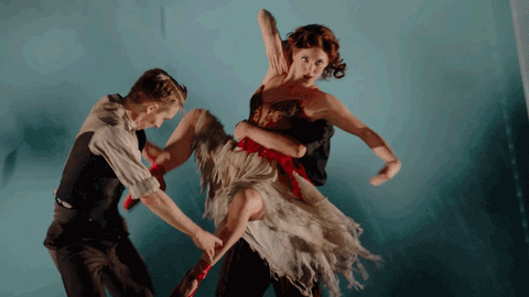 Excited High Kick GIF by Official London Theatre