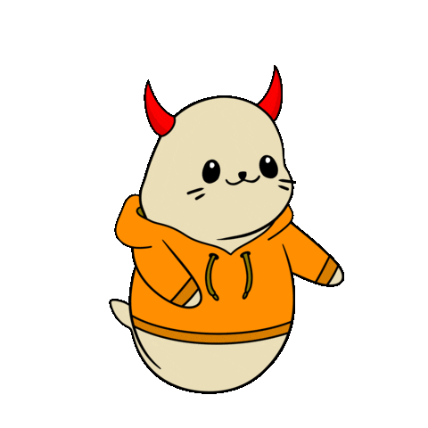 Happy Dance Sticker by Sappy Seals Community