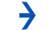 Blue Arrow Sticker by Chicago Beyond