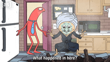 What Happened Omg GIF by Adult Swim