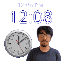 12Pm Sticker