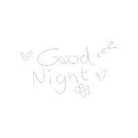 Tired Good Night Sticker