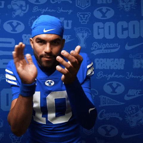 College Football Go Cougs GIF by BYU Cougars