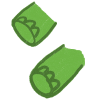 Soyminidino christmas dinosaur dino mini Sticker