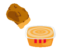 Buffalo Ranch Dip Sticker by KFC