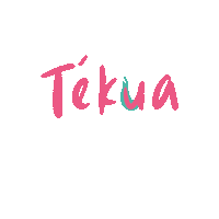 Tekua logo rosa diseno animacion Sticker