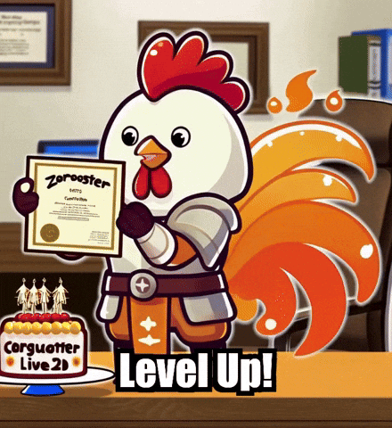 Level Up Success GIF by Zorooster