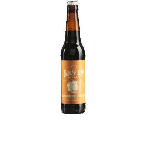 quaffonbrewingco giphygifmaker beer craftbeer porter Sticker
