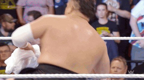 Samoa Joe Reaction GIF by WWE