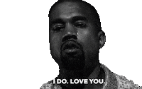 Love You Wolves Sticker by Kanye West
