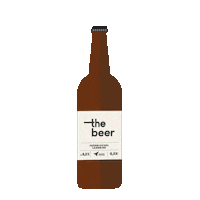 theplacetobe beer bier apartments theplacetobe Sticker