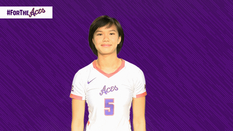 Purple Aces Evansville GIF by UE Athletics