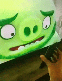 Disappointed Angry Birds Movie GIF