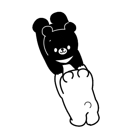 rotate turn around Sticker by Shiny bear