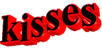 Kisses Sticker by GIPHY Text