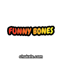 Funny Bones Joke Sticker by chukels