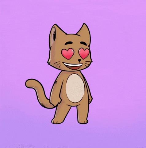Catlove Love GIF by Hero Galaxy NFT