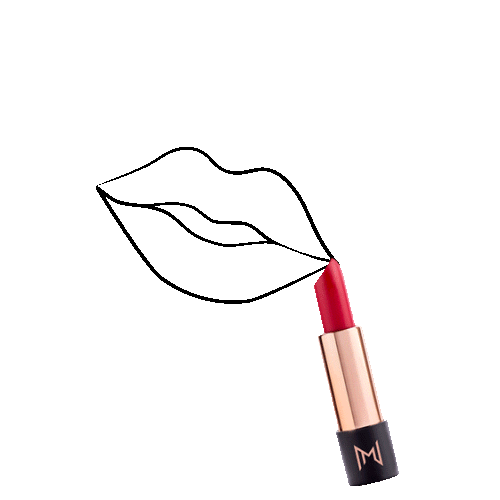 Lipstick Sticker by Natasha Moor Cosmetics