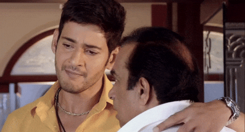 Hitting Mahesh Babu GIF