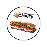 munichfinestbakery bread sandwich mfb munich finest bakery Sticker