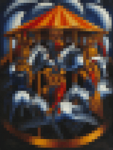 konczakowski tate carousel konczakowski pixelated GIF