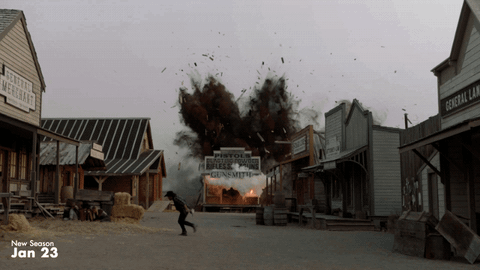 fire jump GIF by The Detour