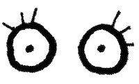 ellettcheyne eyes drawing doodle wiggle Sticker