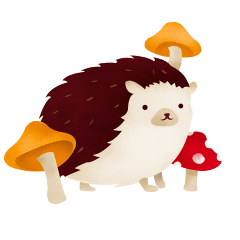 Autumn Mushroom Sticker by Cake Together