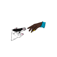 Cat Love Sticker