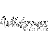 State Park Wilderness Sticker by State of Michigan