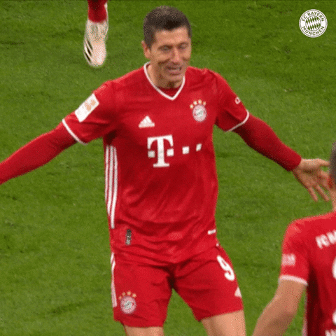 Champions League Reaction GIF by FC Bayern Munich