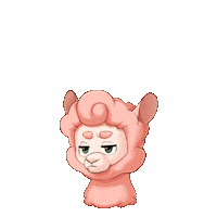 Pink Reaction Sticker