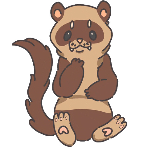 Ferret Huron Sticker