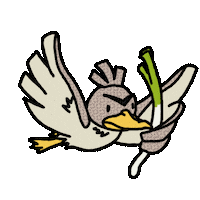 Pokemon Duck Sticker