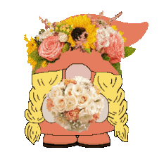Wedding Gnome Sticker