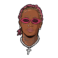 Young Thug Rap Sticker by nirmarx