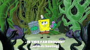 season 9 squid defense GIF by SpongeBob SquarePants