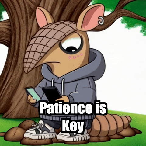 Wisdom Patience GIF by Chillo Dillo